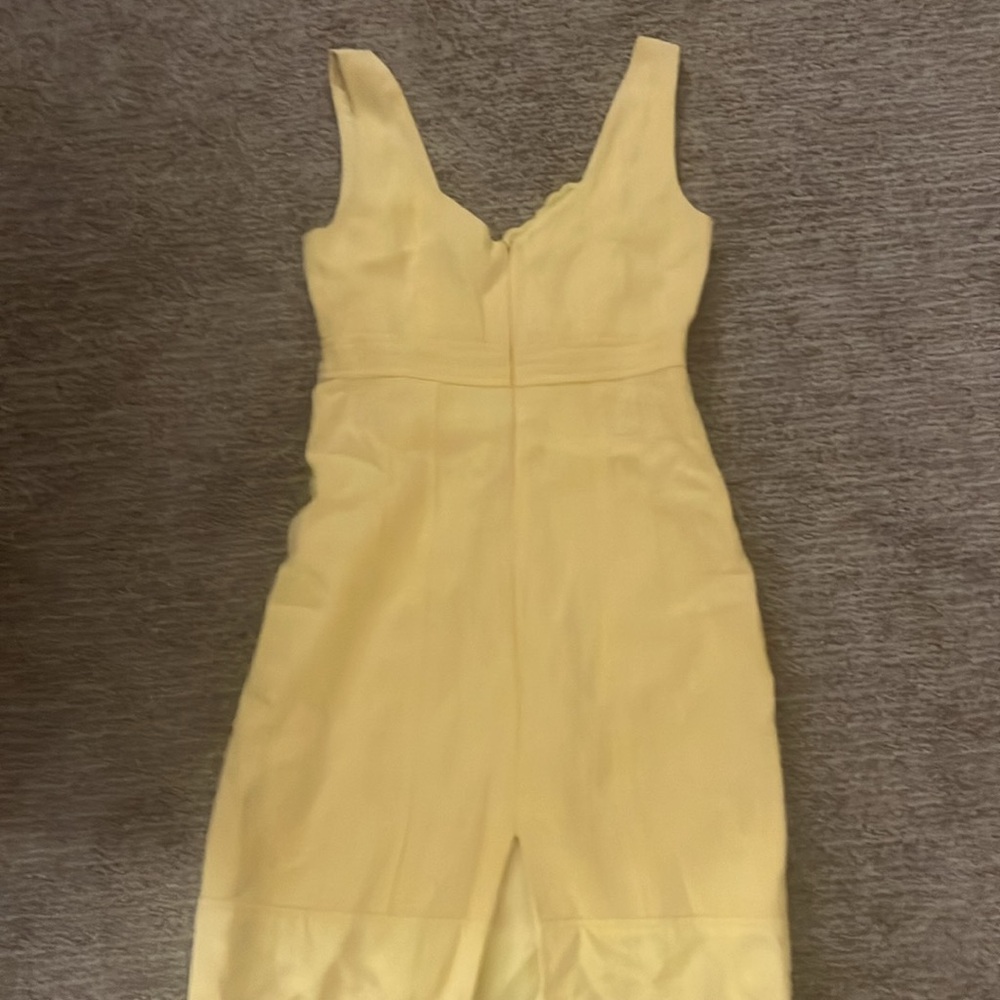 Nanette Lenore Size 2 yellow lined special occasion dress xs - Picture 5 of 5